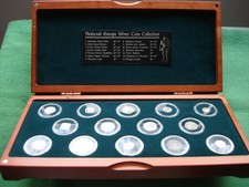 Royal Mint Medieval European Silver Coin Collection 14 Coins 11th - 16th Century