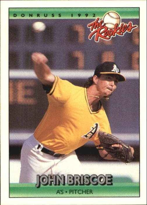 1992 Donruss The Rookies Baseball Card #15 John Briscoe