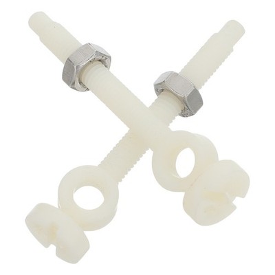 2 Pcs Ablassschrauben Ablaufgarnitur Waschtisch Küchenspüle Korbschraube