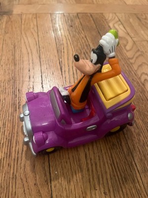 Mattel Disney Goofy in Purple ''Pull Back & Go'' Car  - Working per video