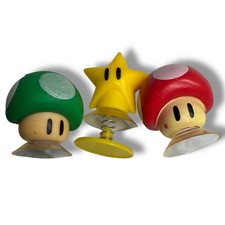 2015 DesignWare Super Mario Bros. Suction Cup Spring Toy Lot Of 3