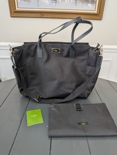 Kate Spade New York Baby Bag Diaper Bag Black  Changing Pad  Shoulder Strap