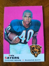 1969 Topps - Gale Sayers #51 VG To EX Condition Chicago Bears NFL