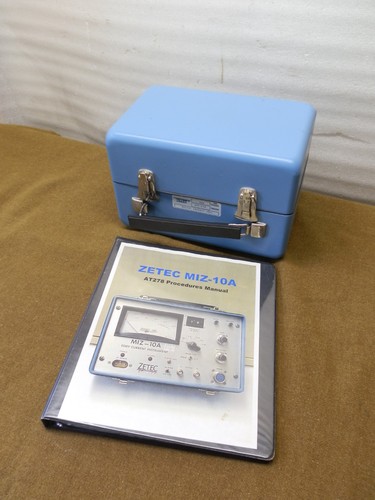 ZETEC Eddy Current Instrument MIZ-10A Test Probe Vintage Hard To Find *Read*