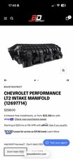 Gm Lt2 Performance Intake For 6.2 Camaro 2016-2019 W Installation Accessories