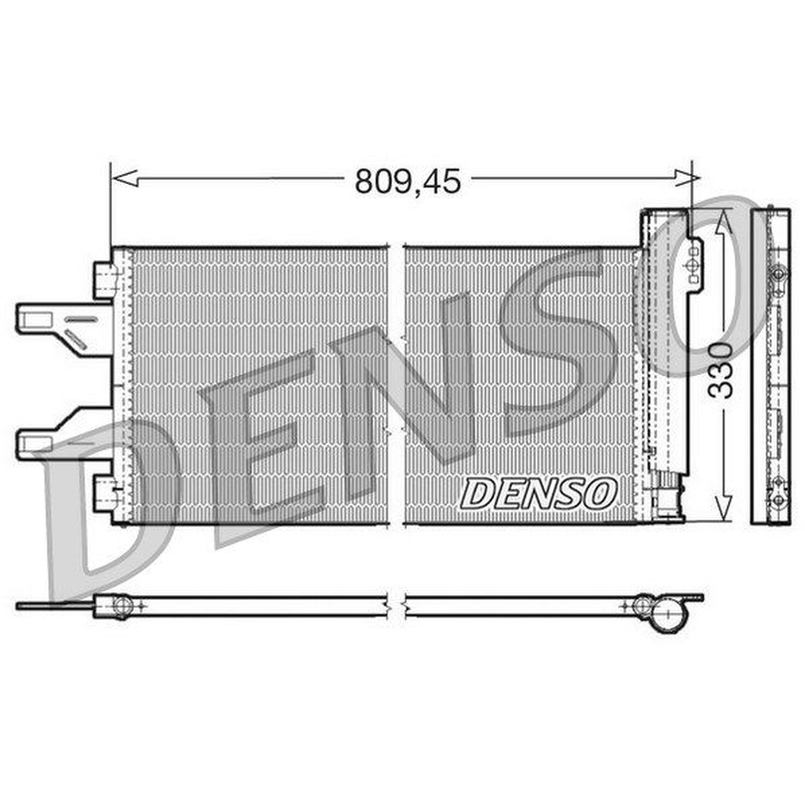 CONDENSER AIR CONDITIONING DCN07050 FOR PEUGEOT MANAGER/Platform/Chassis/Van - Image 6