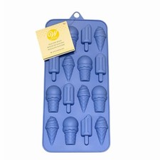 Wilton Silicone Mold   Ice Cream Cones  Popsicles -Candy, Chocolate, Resin  NWT