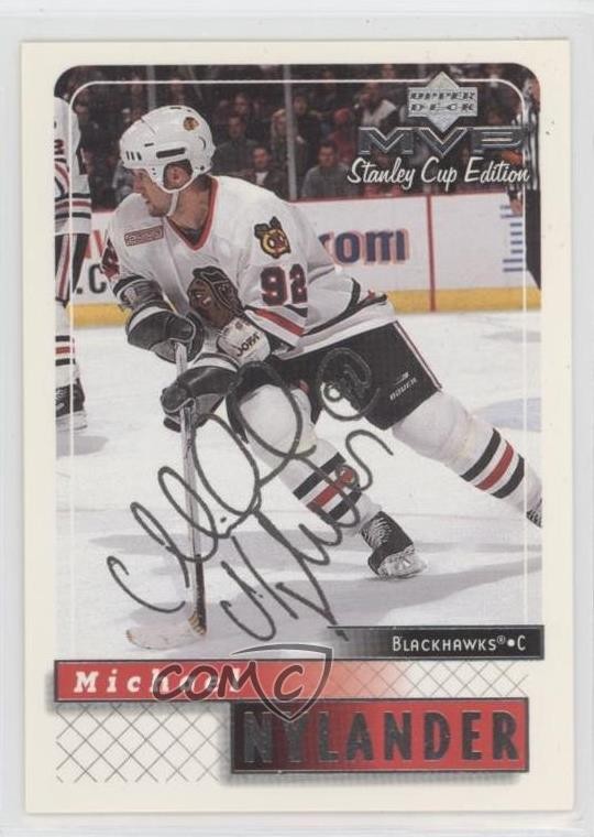 1999 Upper Deck MVP Stanley Cup Edition Silver Script Michael Nylander #48 1k9