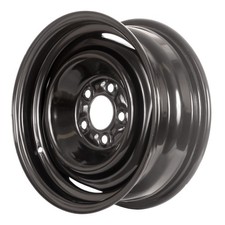 00895 Refinished Ford Mustang 1969-1972 15 inch Black Steel Wheel Rim