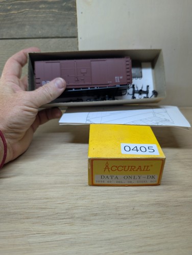 Kit de precisión a escala HO - Coche de caja solo datos 40' - 0405 | Zustand: Used
