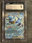 Pokémon TCG CGC 9 Blastoise ex 009/165 Sv: Scarlet & Violet 151 Holo ENG 2023