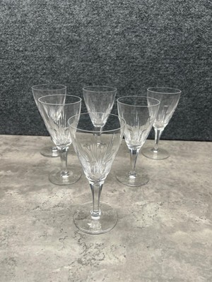 Stuart Kristall St James Claret Weinkelch. Top Zustand X 6
