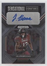 2023 Panini Prizm Draft Picks Sensational Signatures Jalen Brooks Auto 18em