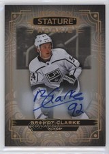 2022 Upper Deck Stature Rookies Photo Variant /49 Brandt Clarke #141 Auto 0ic0