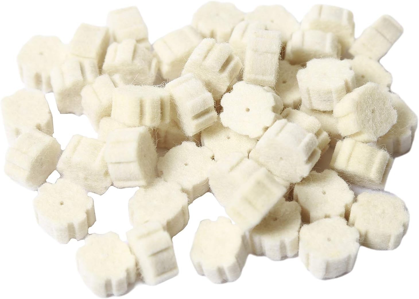 (50 Pack) Aolamegs .223/5.56 Wool Star Chamber Cleaning Pads or Attachment... 