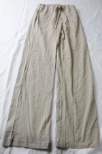 Zara Women's 100 Cotton Dyed Effect Pants BL1 Sand EUR/USA: Small MEX: 26 NWT