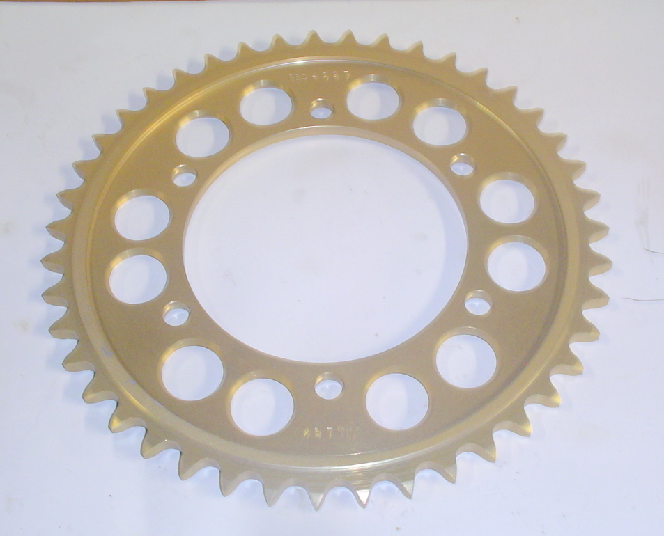 【専用】ペリオット様 PBI 4097-43 630 REAR SPROCKET ALUMINUM 43 TEETH 1986 1987 NINJA