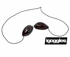 I-Goggle Eye Protection Sun Tanning Goggles Eye Wear Tanning Bed or Outdoor Tan