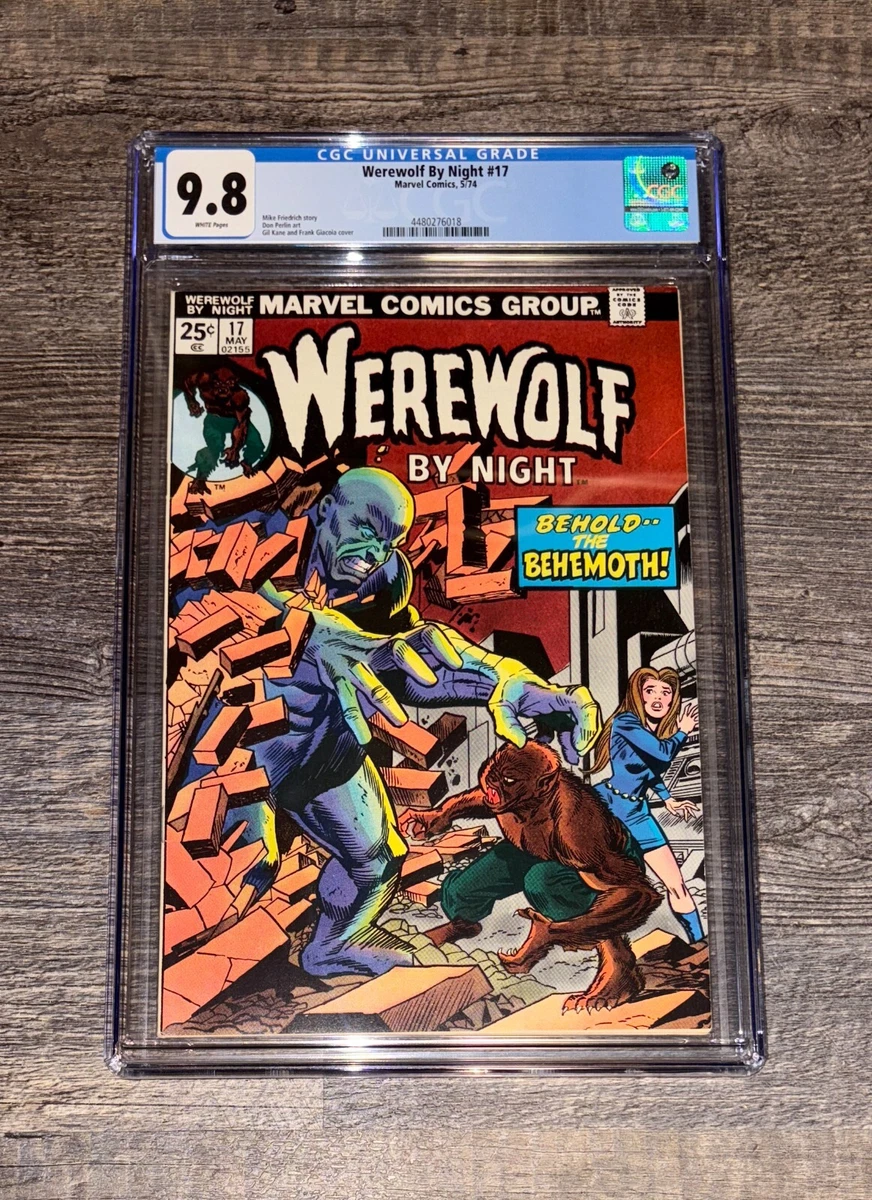 Werewolf by Night Certified Guaranty Company (CGC) Comics, Graphic Werewolf by Night Certified Guaranty Company (CGC) Comics, Graphic
