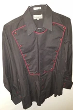 Chef Apparel Shirt  Sz L Jacket NWT Western Fit Pro Food Prep / Band