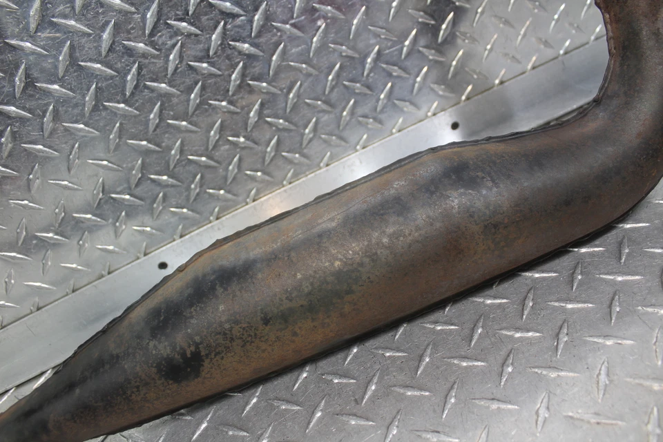 1979 HUSQVARNA CR125 ВЫХЛОПНАЯ ТРУБА КАМЕРЫ КОЛЛЕКТОР И ГЛУШИТЕЛЬ - Изображение 3 из 4