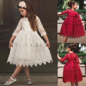 Kids-Flower-Girl-Dress-Party-Gown-Formal-Wedding-Bridesmaid-Dresses-Teen-Pageant