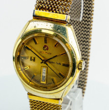 Rado Dorato Castello 806-35423 Uomo Orologio Al Quarzo Calendario Eccellente + 5