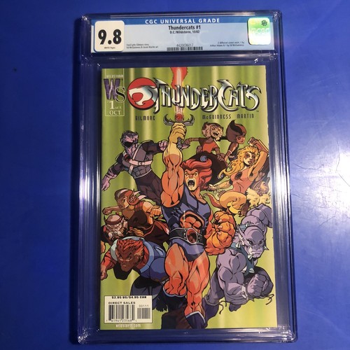Thundercats 1 CGC 9.8 1st Print Appearance J Scott Campbell Wildstorm Comic 2002