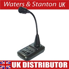 ADONIS AM-508E Ham Radio Base Microphone with Pre-Amp.