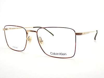 Calvin Klein Titan Brille Brillengestell Havana Gold 53mm Eyeglasses CK22109T 213
