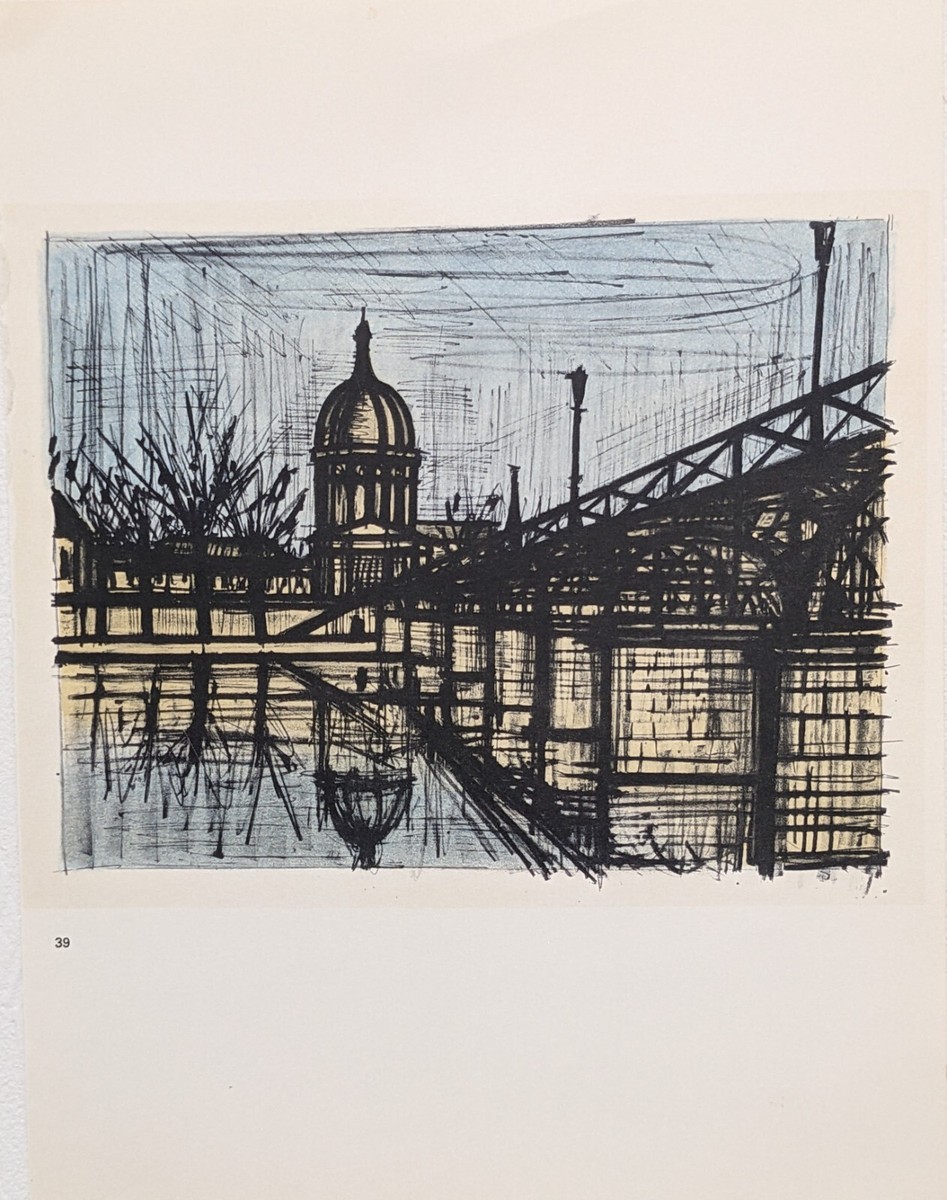 文学・小説 Bernard Buffet Lithographie BERNARD BUFFET Color