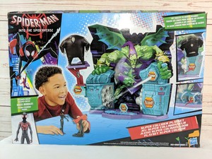 spider man into the spider verse super collider playset