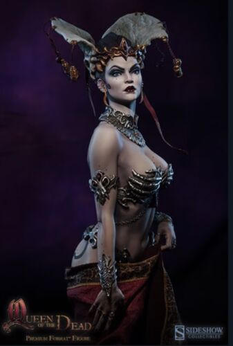 QUEEN OF THE DEAD Premium Format Figure - Sideshow Collectibles - Rare NEW Seale - Imagen 8 de 16