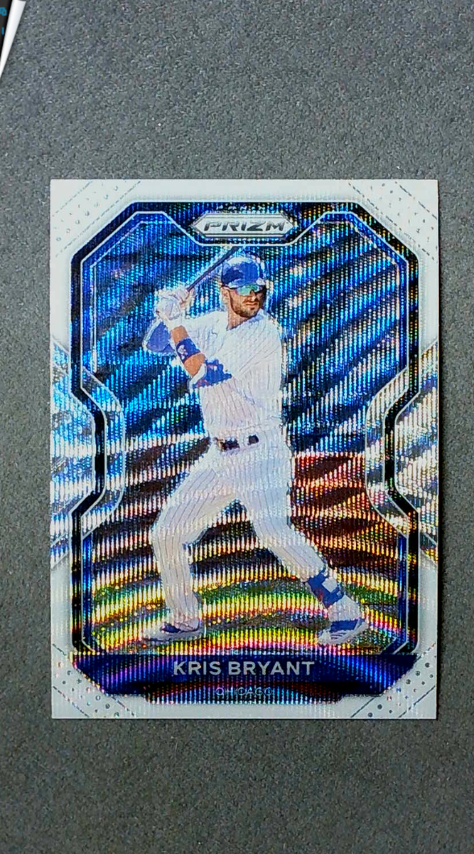 Kris Bryant RC 直筆サイン！シルバーPRIZM 2021 Panini Prizm White Wave #3 Kris Bryant Cubs | eBay