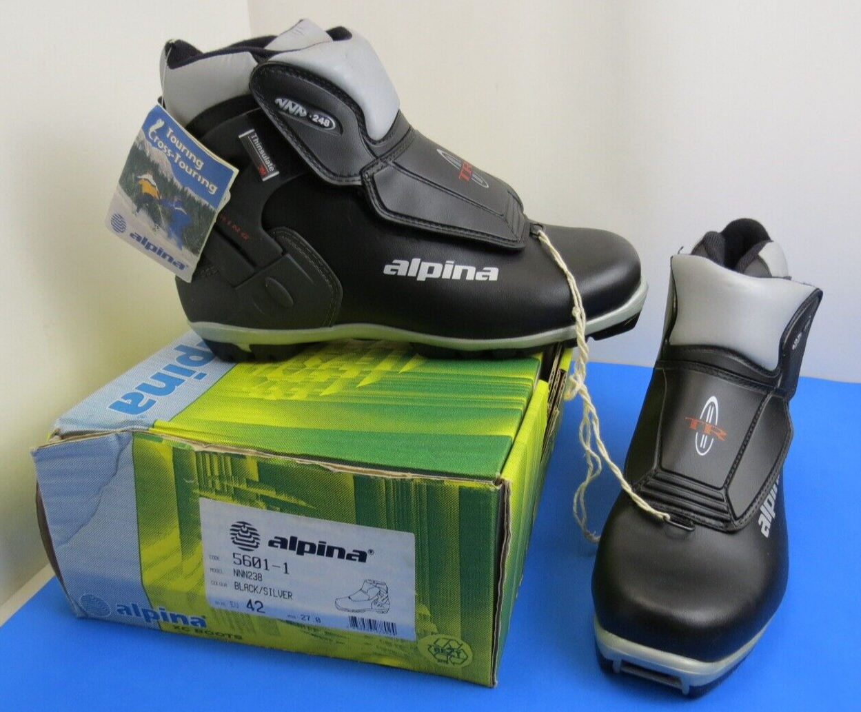 SALOMON Scarponi da sci Alpina 248 NNN Touring Nordic Cross Country EU 42