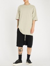 RICK OWENS Rick’s Pods Relaxed-Fit Dropped-Crotch Woven Shorts UK 40/IT 50/US 40