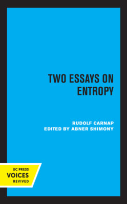 Two Essays On Entropy