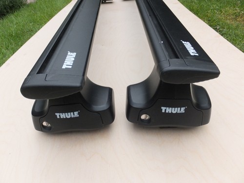 Thule Wingbars Evo, 754 Rapid foot pack & kit 1171 to fit Jaguar S Type 04-08 - Picture 3 of 18