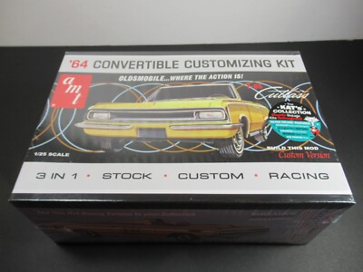 #ad New Sealed 1964 Convertible Customizing Kit Olds 3 in l # 1200 12 Scale 1:25 $13.99