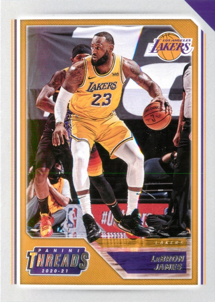 LeBron James 2020-21 Chronicles Basketball Panini Threads Base