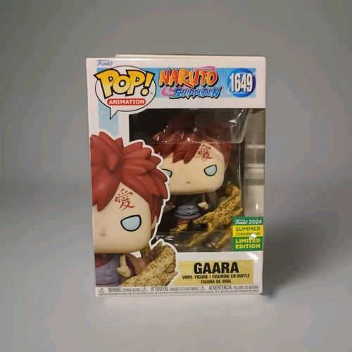 Funko Pop! Naruto Shippuden Gaara SDCC Shared Exclusive 1649 Anime New Condition