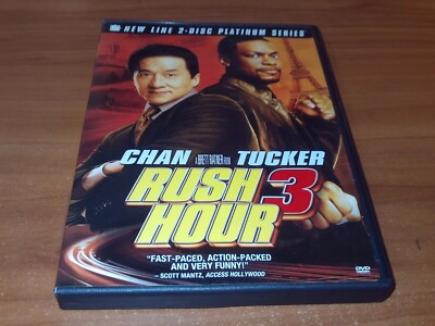 Rush Hour 3 (DVD, 2007, 2-Disc Set Widescreen, Special Edition) Jackie Chan