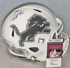 Chris Spielman signed Detroit Lions Salute To Service Full Size Helmet JSA