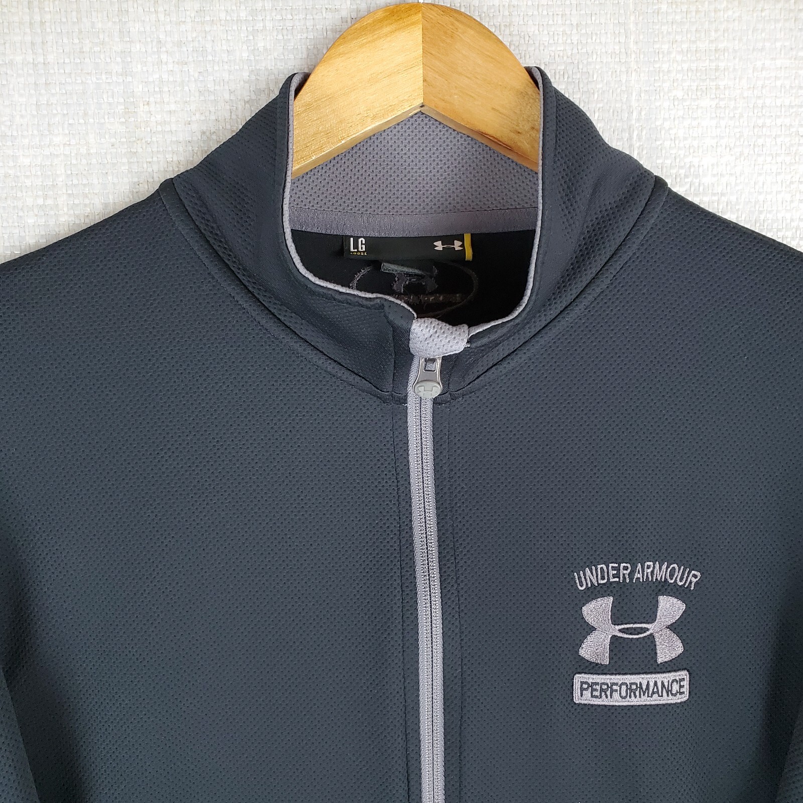 UNDER ARMOUR PERFORMANCE Size Large Full Zip Mens… - image 14