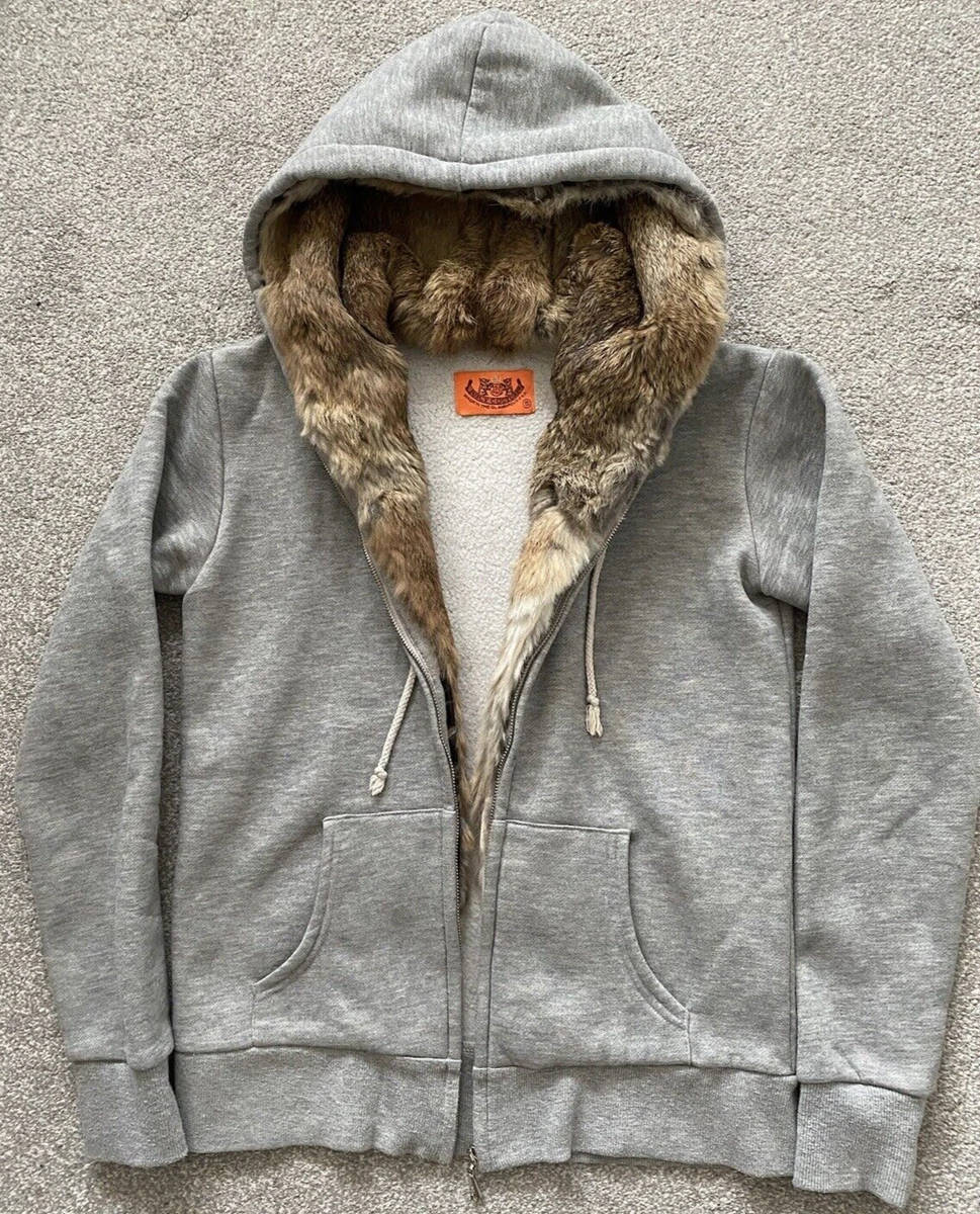 Grey juicy top couture hoodie
