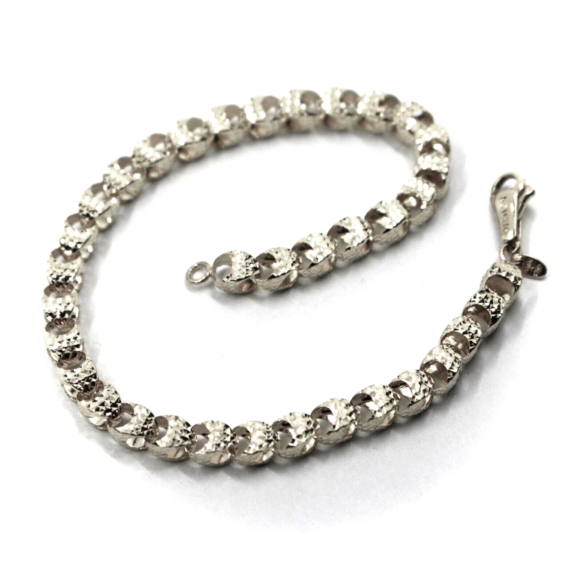 18 carat white gold sales bracelet