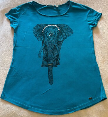 T-Shirt, blau, Elefantenmotiv, Gr. S M, O Neill ONeill O Neill