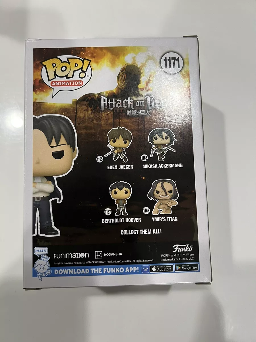 Figure Funko POP! Attack on Titan - Formal Levi #1171 (GameStop Exclusive)  