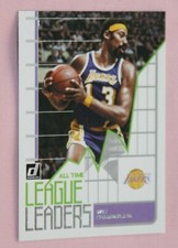WILT CHAMBERLAIN 2020-21 DONRUSS ALL TIME LEAGUE LEADERS #9 LOS ANGELES LAKERS