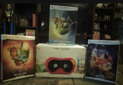 View Master Virtual Reality Starter Pack & 3 Experience Packs Bundle